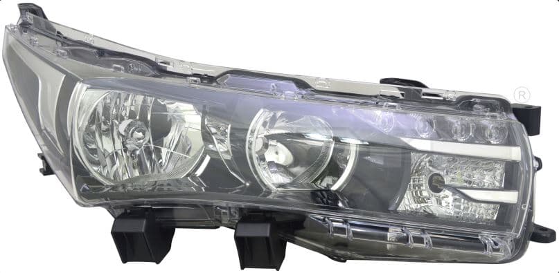 Strålkastare vä, HB3/H11/LED, exkl motor, -05/2016 Corolla från Galwin