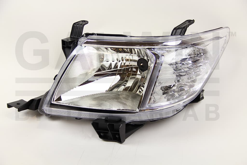 Strålkastare vä, H4, eljustering, vit blinkers 07/2011- från Galwin