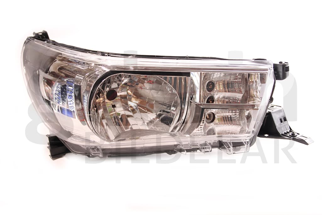 Strålkastare hö, H4 med DRL, inkl motor från Galwin