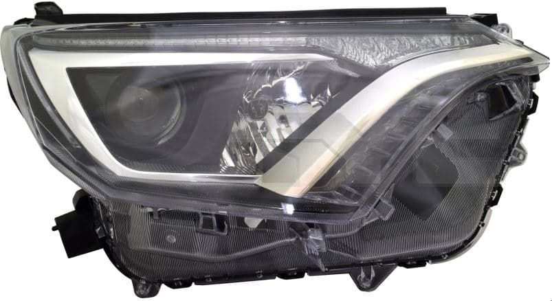 Strålkastare hö, HIR2/LED, inkl motor från Galwin