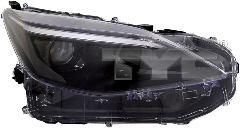 Strålkastare vä, HiR2/LED, exkl LED-modul, inkl motor från Galwin