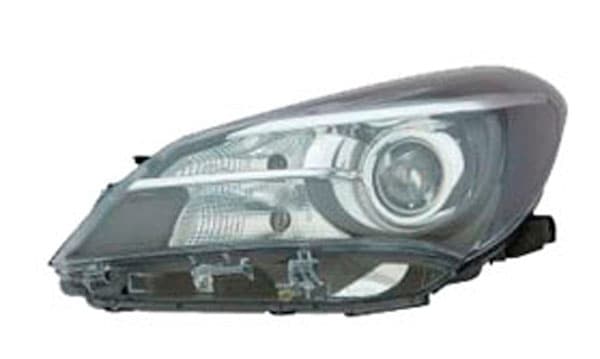 Strålkastare hö, med lins, HiR2/W21/5W/WY21W, exkl motor från Galwin