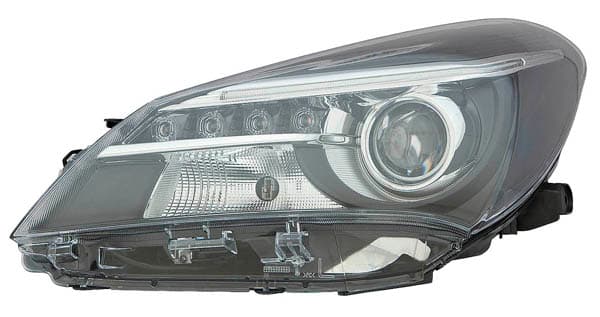 Strålkastare vä, med lins, HiR2/LED/WY21W, exkl motor från Galwin