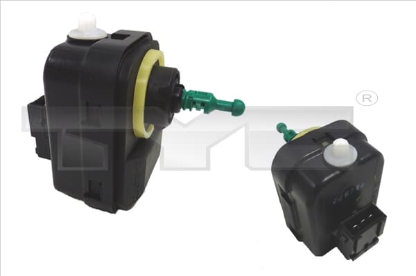 Justermotor strålkastare, v/h, för halogen