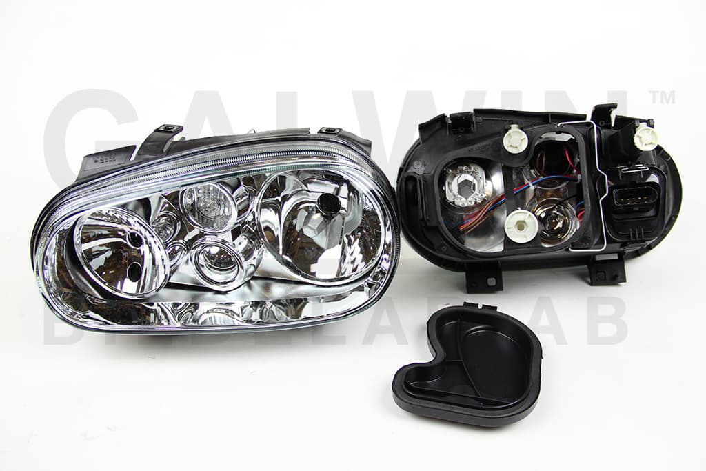 Strålkastare vä H7/H1 u/dimljus + — Vänster från Galwin