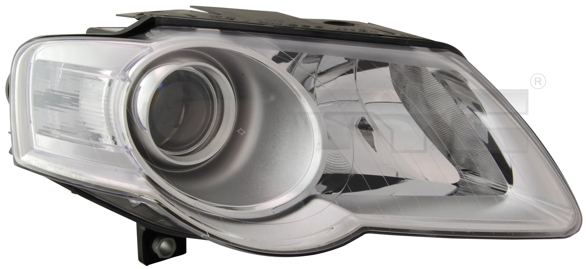 Strålkastare vä H7/H7 med justermotor från Galwin