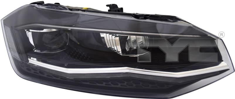 Strålkastare LED hö, exkl styrenheter 11/2016- — Höger från Galwin