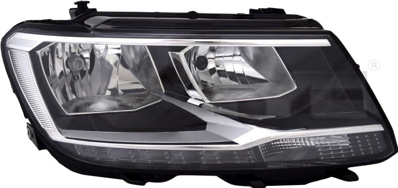 Strålkastare hö, H7/H7/LED, inkl motor -08/2020 från Galwin