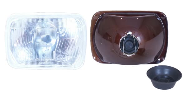 Strålkastarinsats H4 m/parkljus* 200*142mm från Galwin