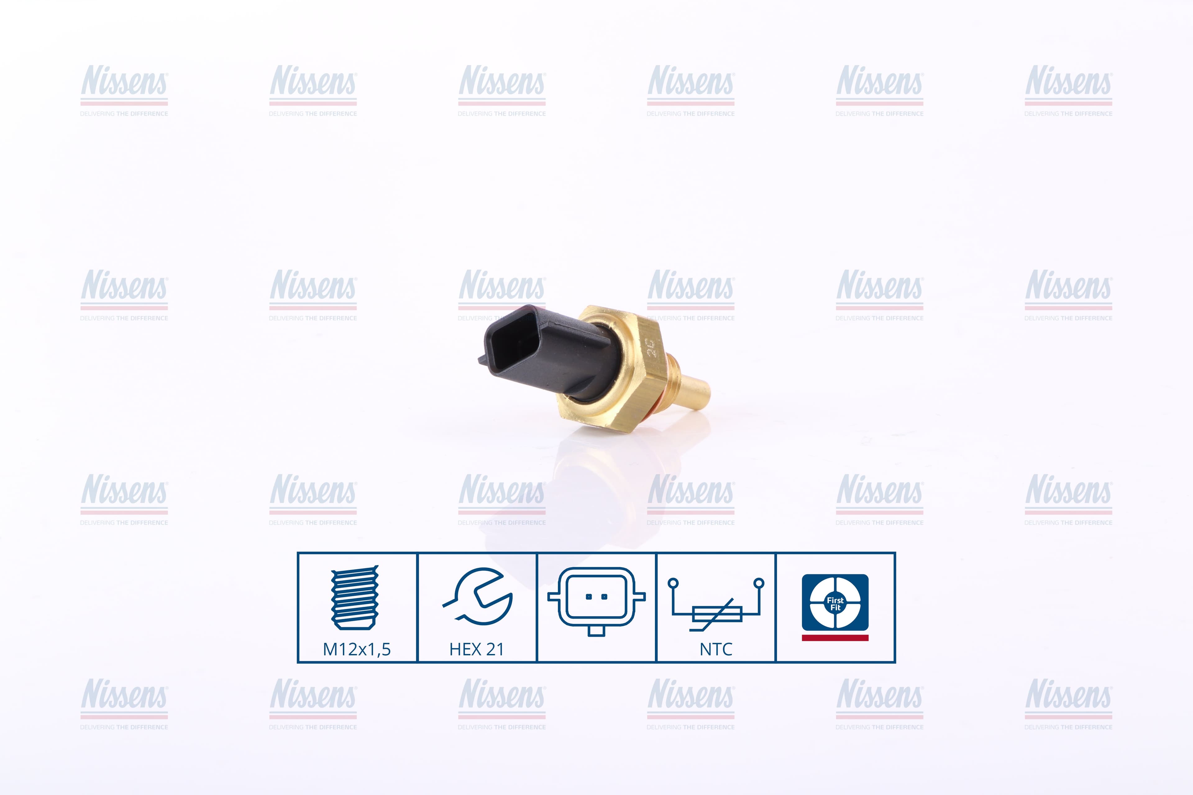 Tempgivare kylsystem, Dacia, Renault, Nissan