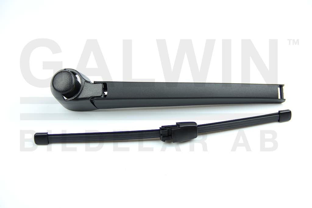 Torkararm bakruta inkl blad. (260mm arm) — Bakaxel från Galwin