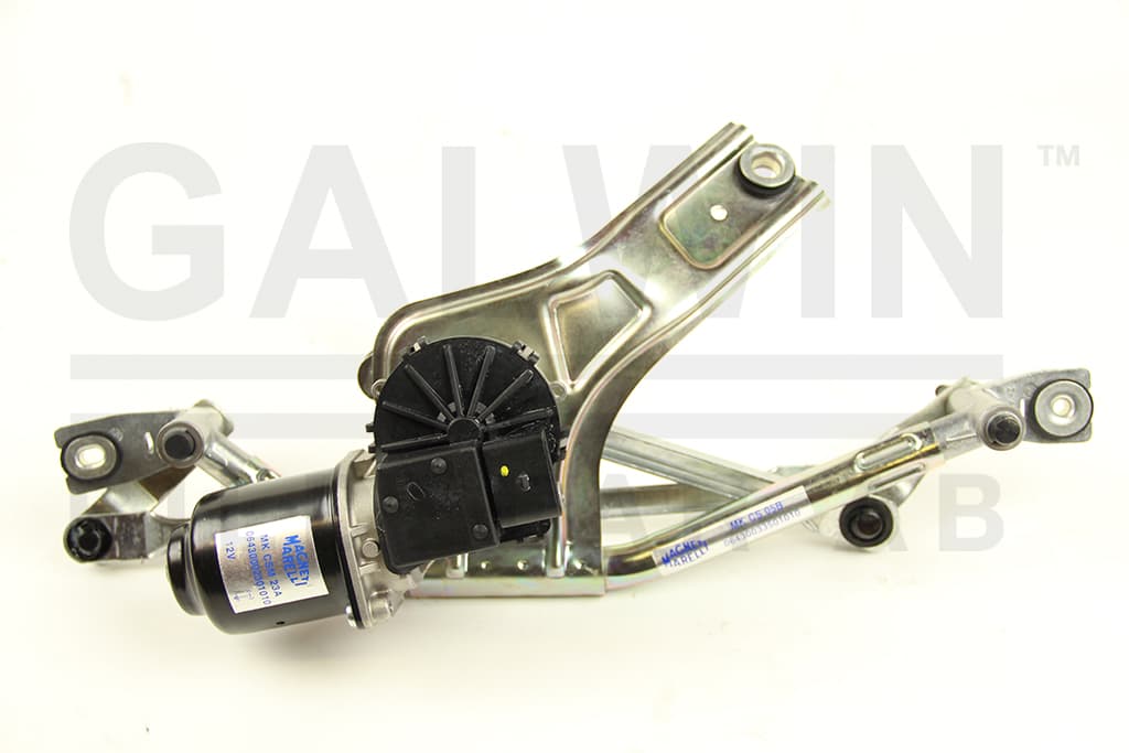 Torkarmekanism vindruta komplett med motor