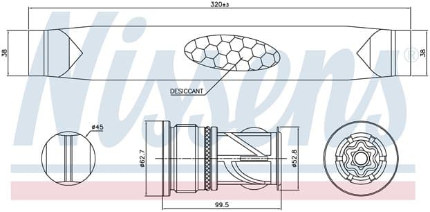 Torkfilter ac, Ford