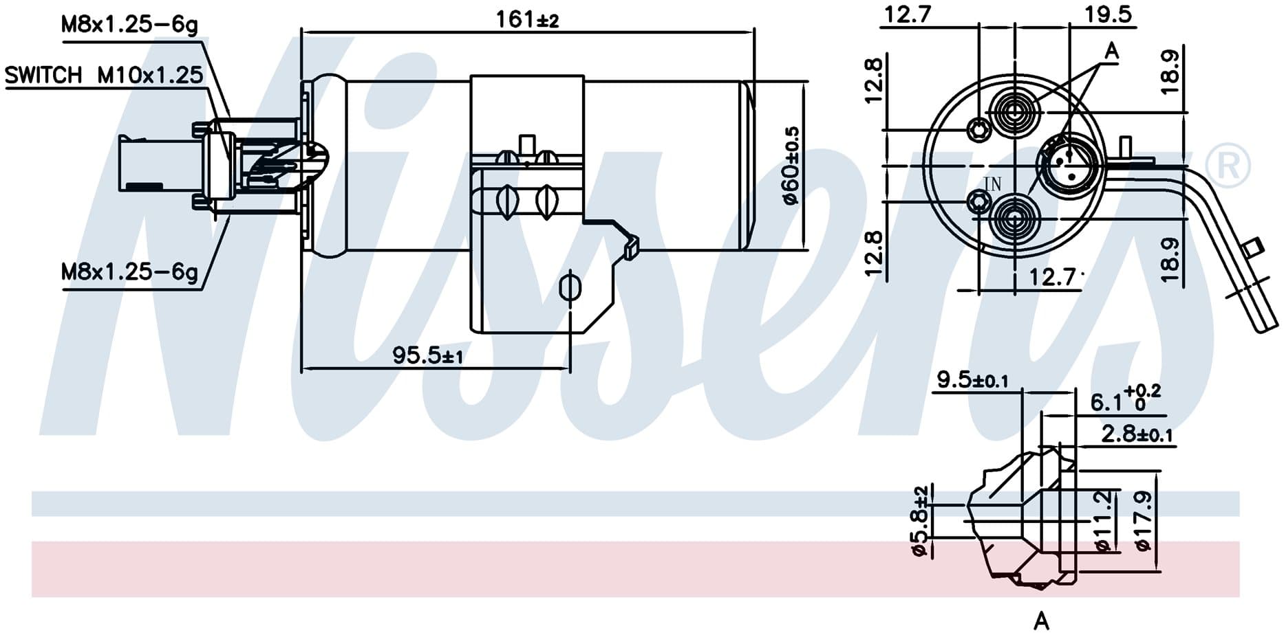 Torkfilter ac, Ford