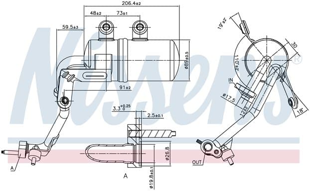 Torkfilter ac, Ford