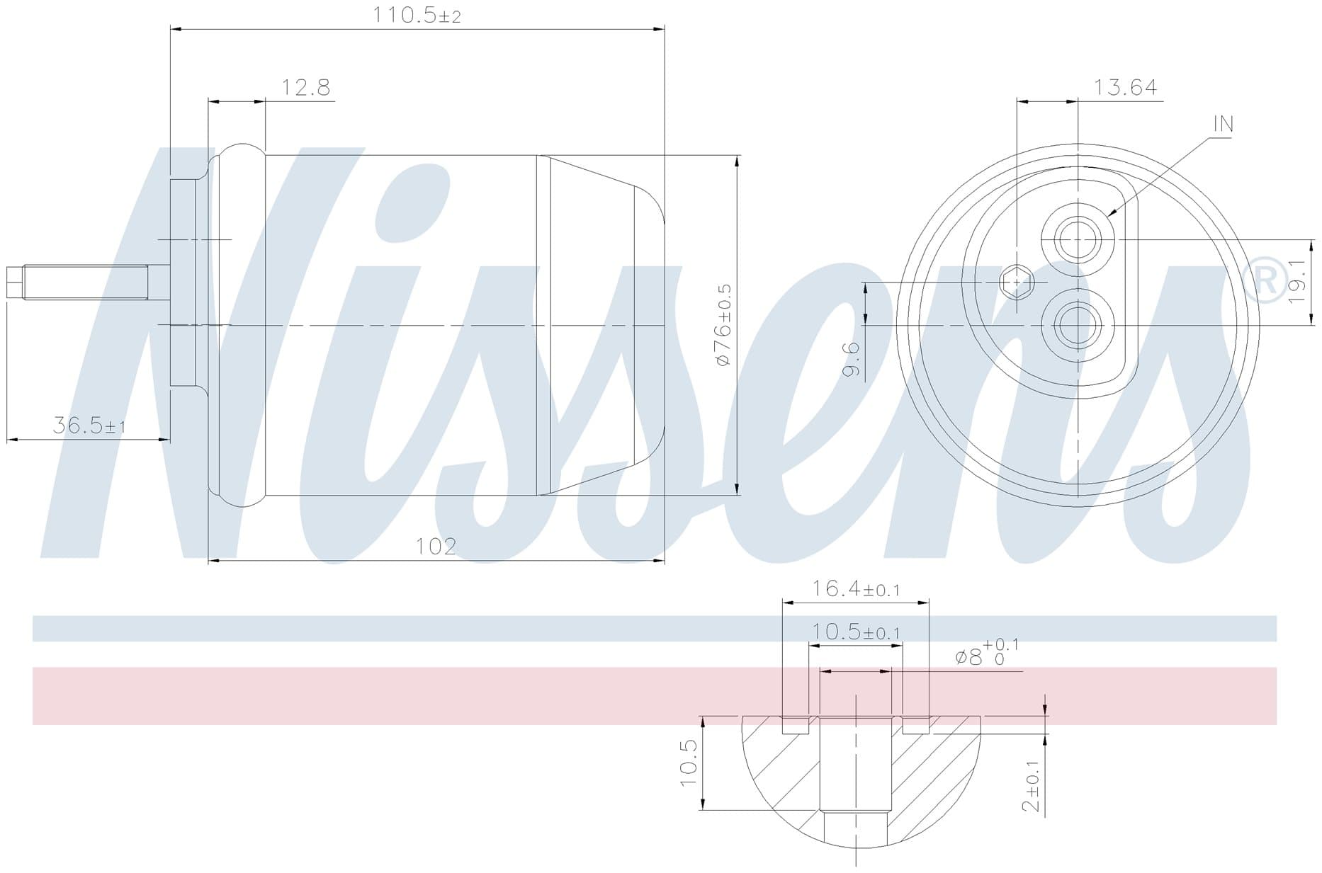 Torkfilter ac, Jaguar från Galwin