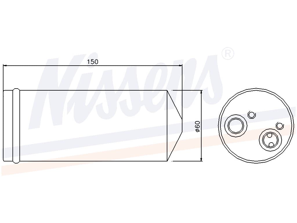 Torkfilter Daewoo Lanos alla mod. 05/1997-