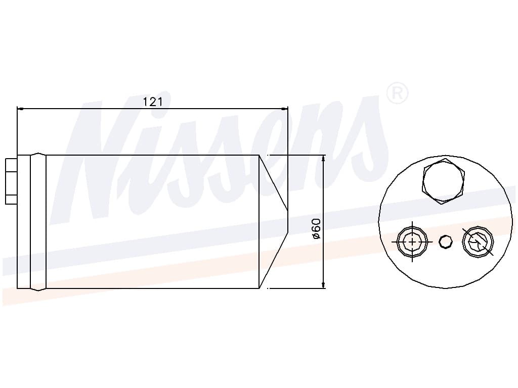 Torkfilter Daewoo Matiz alla mod. 07/1998-