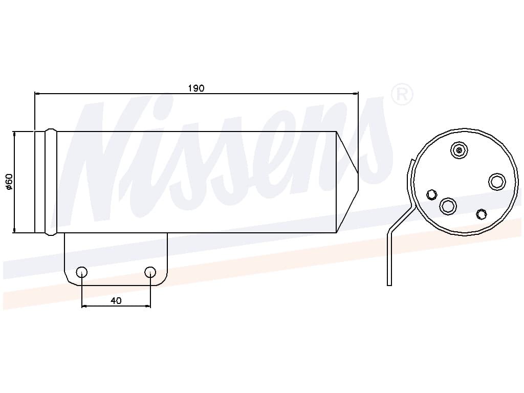 Torkfilter Fiat Punto II alla mod. 08/1999-