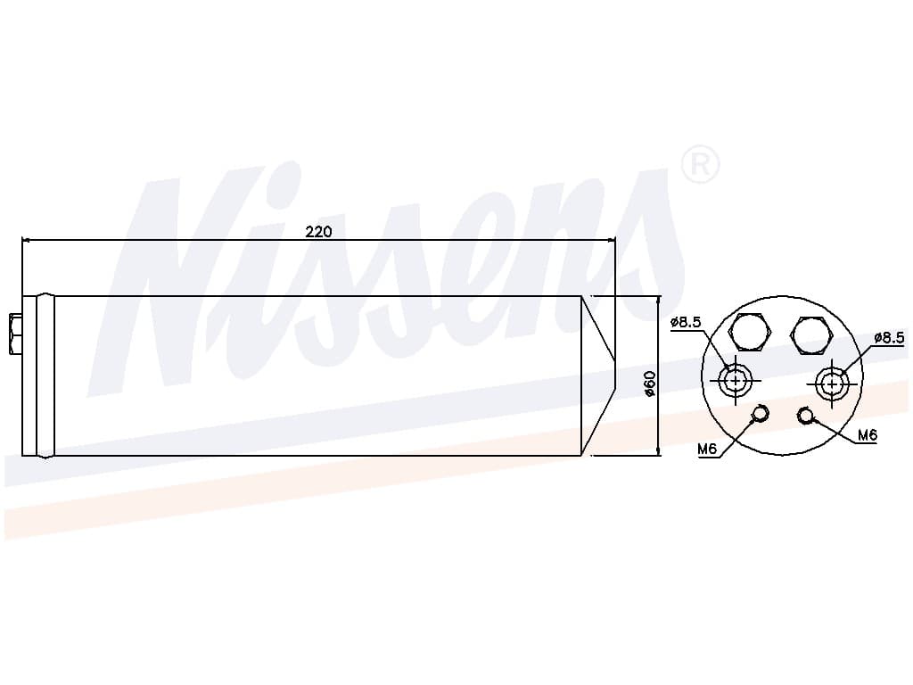 Torkfilter Hyundai Accent alla mod. 07/94-05/99