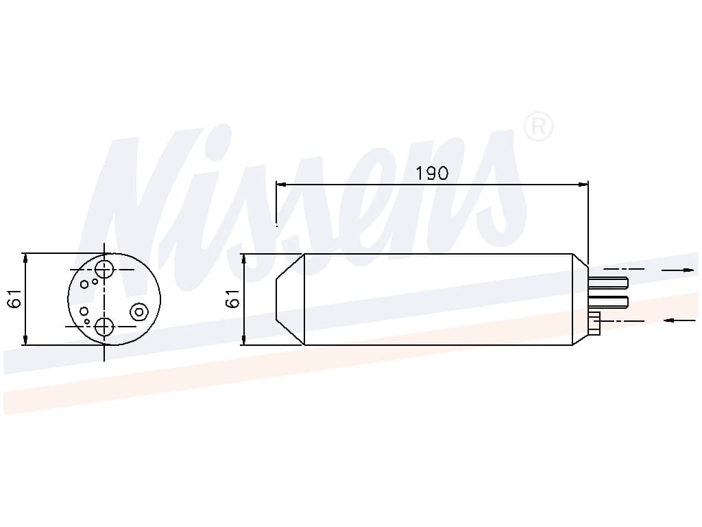 Torkfilter Hyundai Atoz alla mod. 03/1998- från Galwin