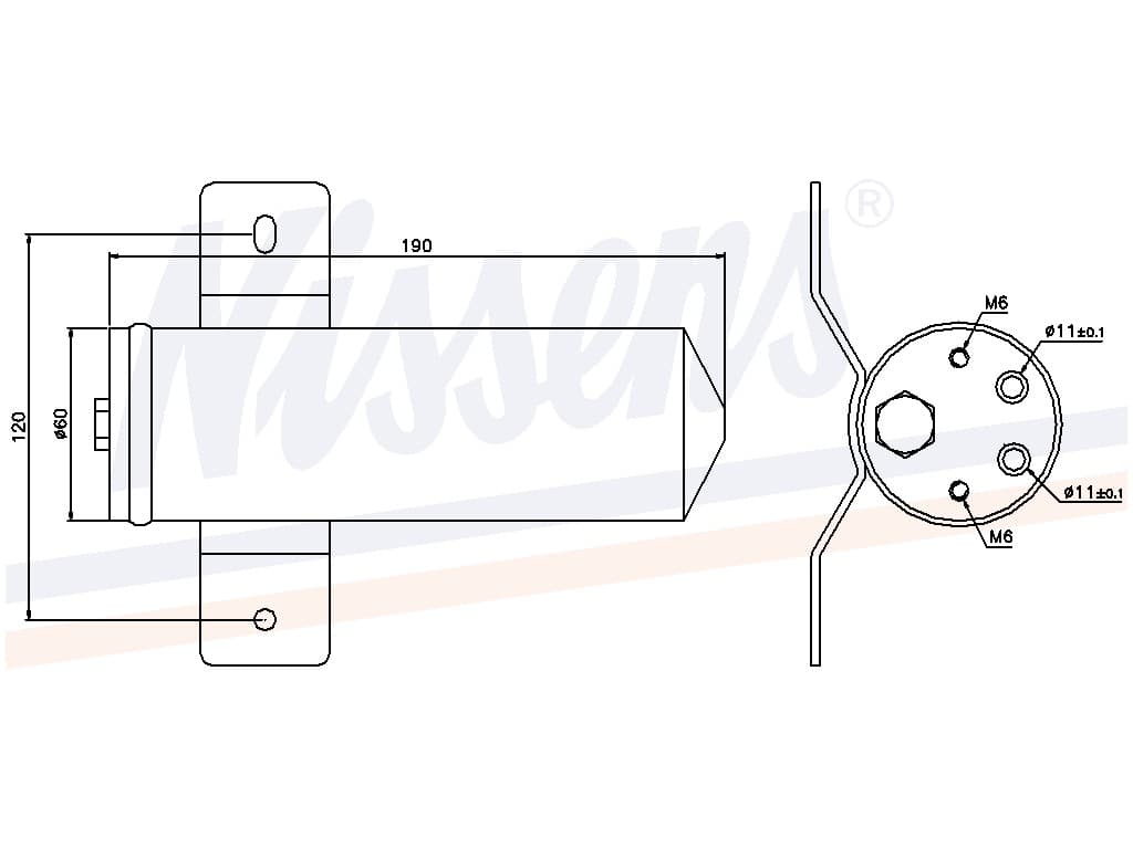 Torkfilter Land Rover Freelander alla mod. 09/97-