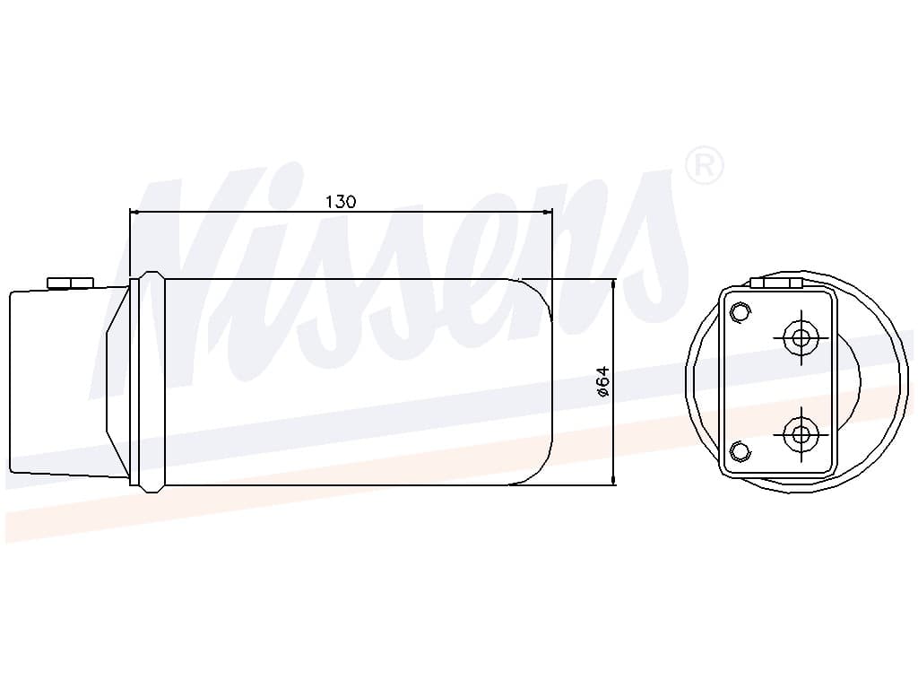 Torkfilter Rover 214/216/218/220/220 II alla mod. 09/1995- från Galwin