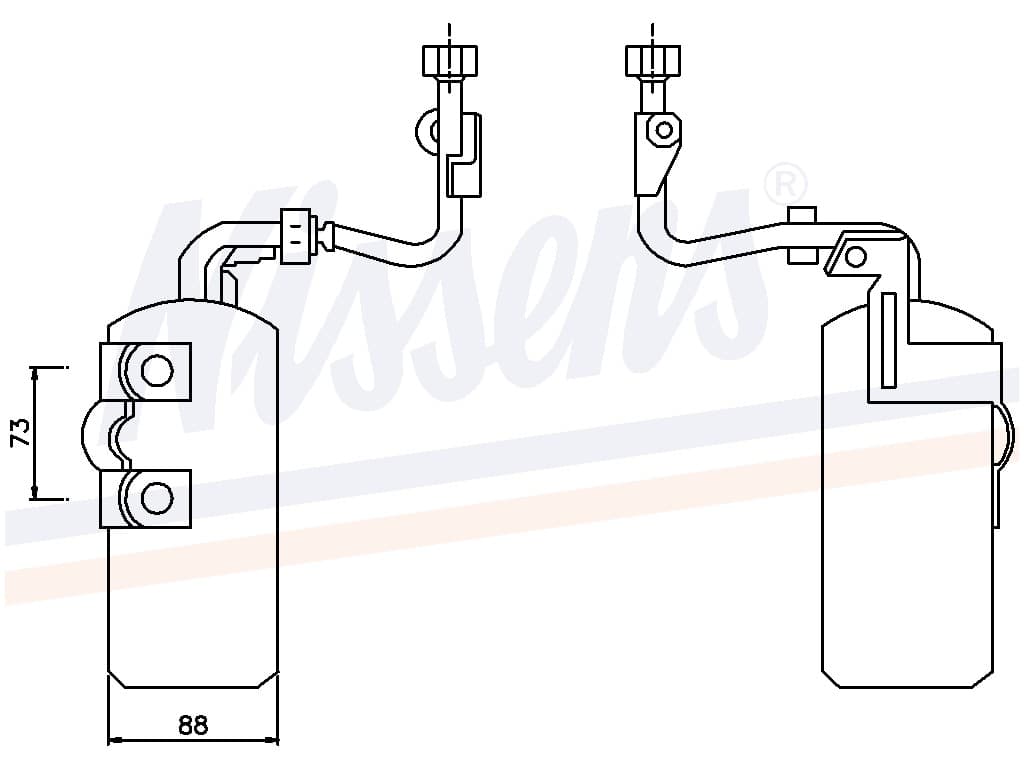 Torkfilter Volvo C30/S40/V50
