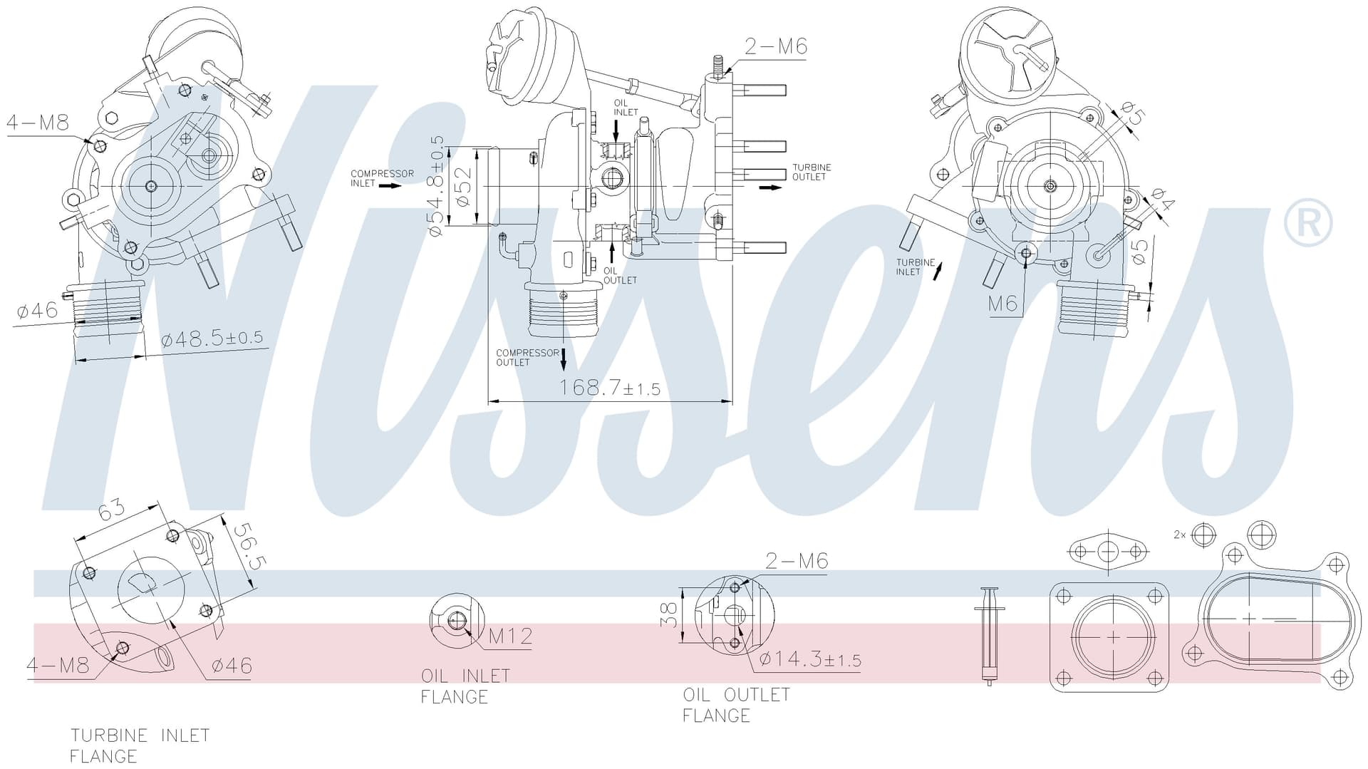 Turboaggregat nytillverkat, Alfa, Fiat från Galwin