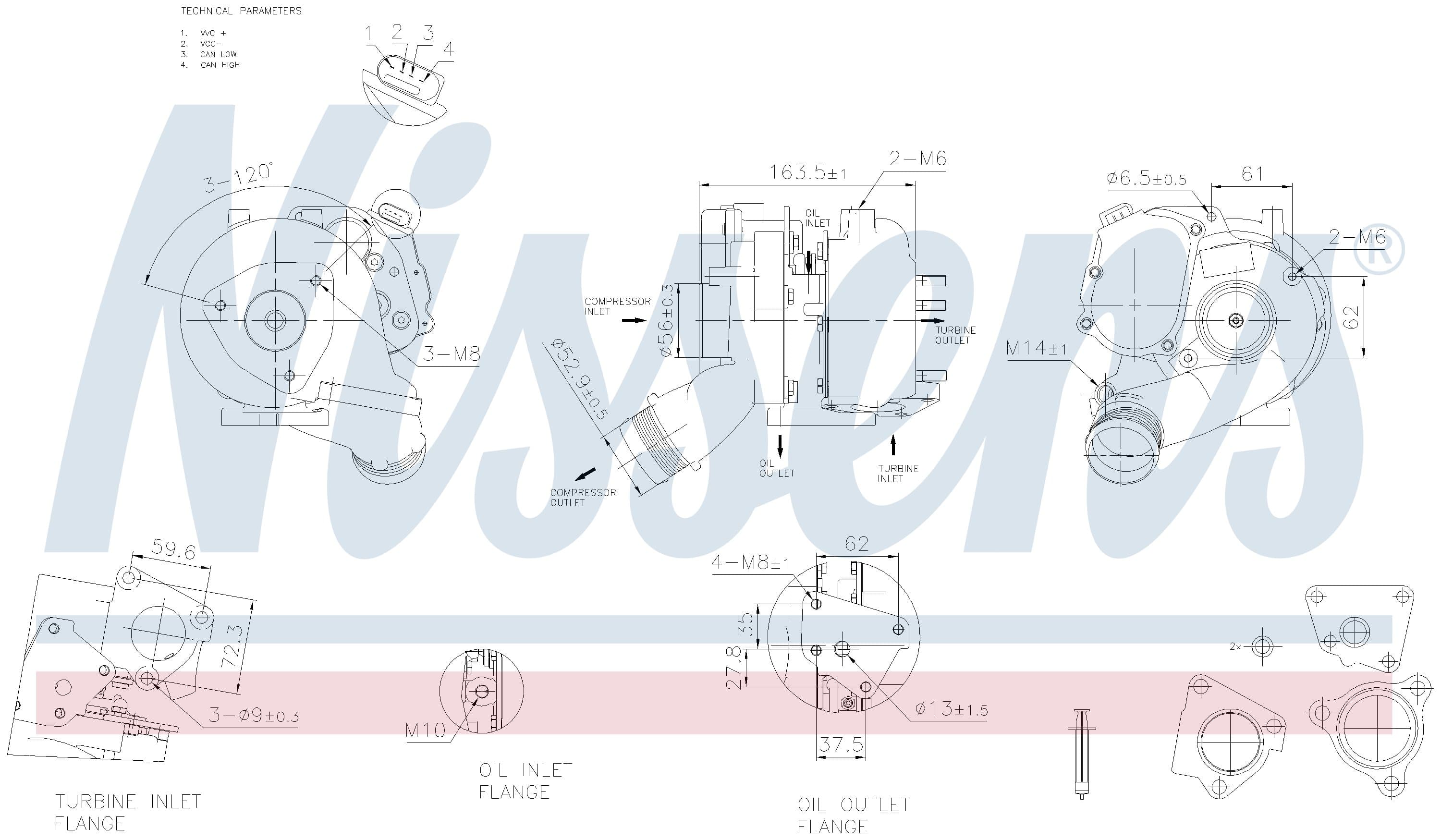 Turboaggregat, nytillverkat, Audi, VW