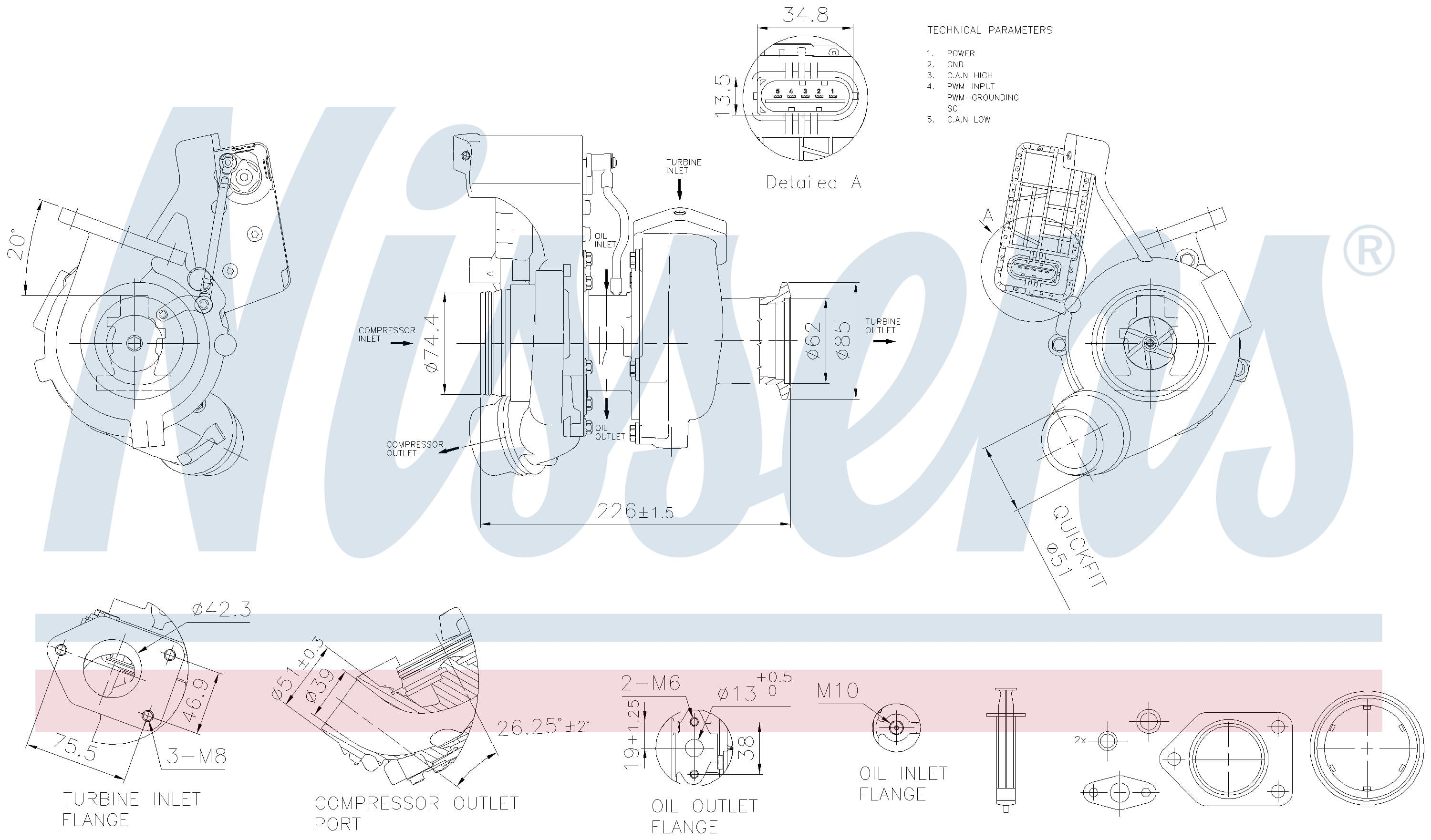 Turboaggregat, BMW från Galwin