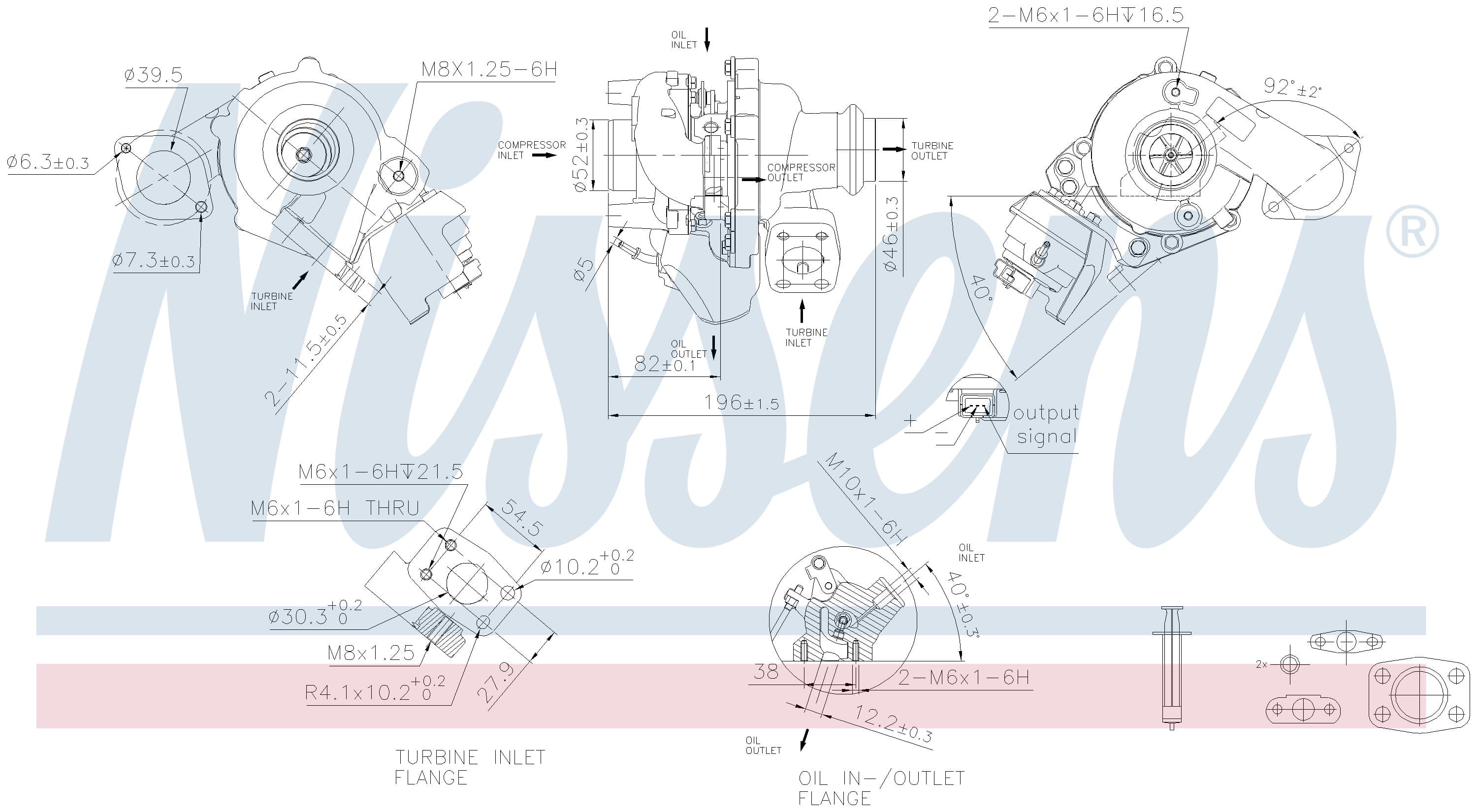 Turboaggregat nytillverkat, Citroen, Ford, Mazda, Volvo