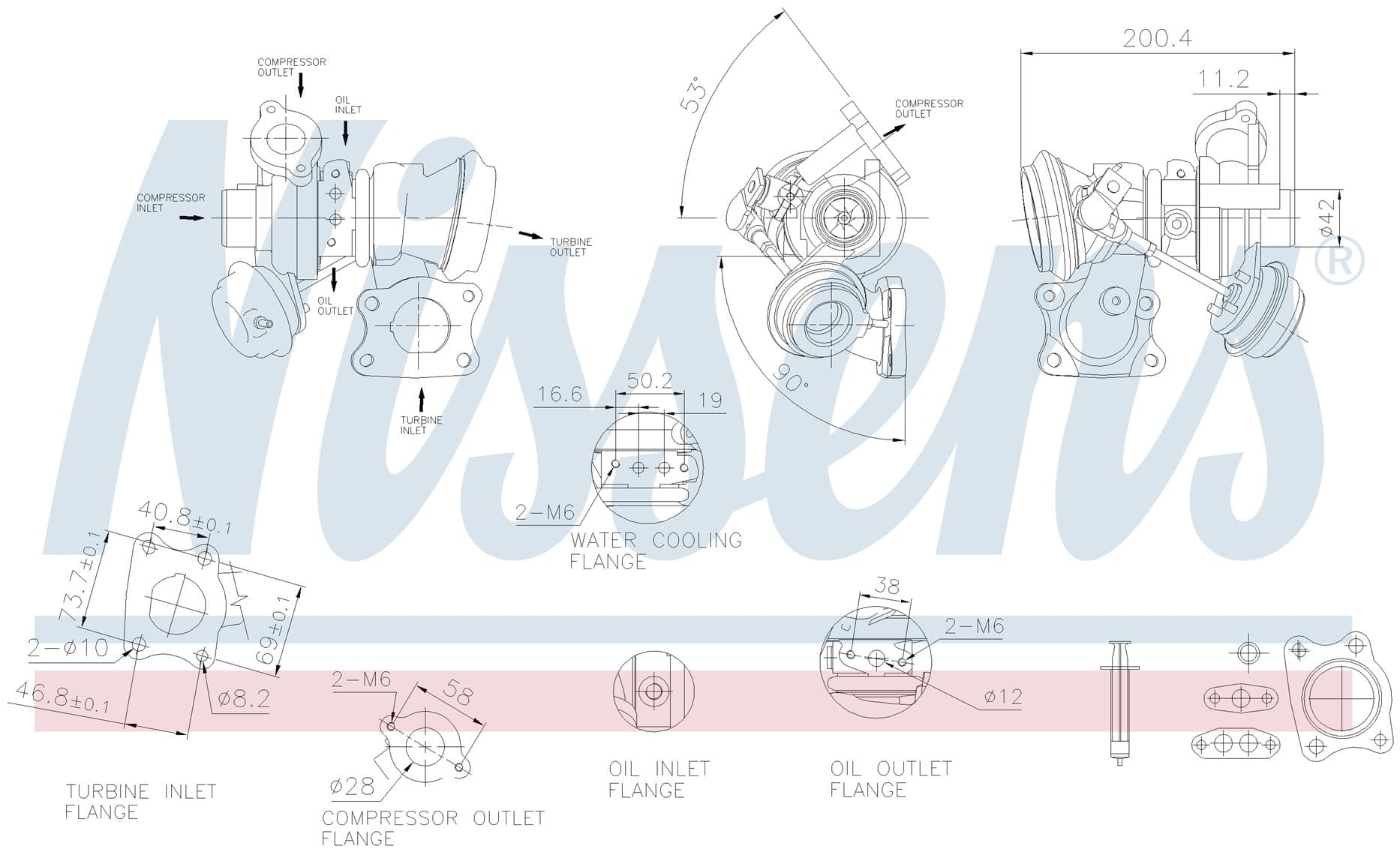 Turboaggregat, Citroen, Peugeot från Galwin