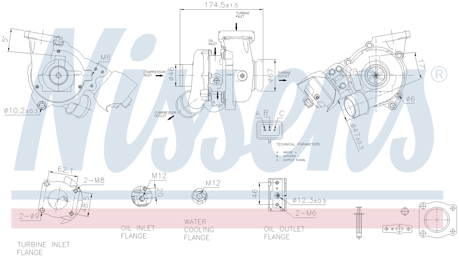 Turboaggregat nytillverkat, Ford