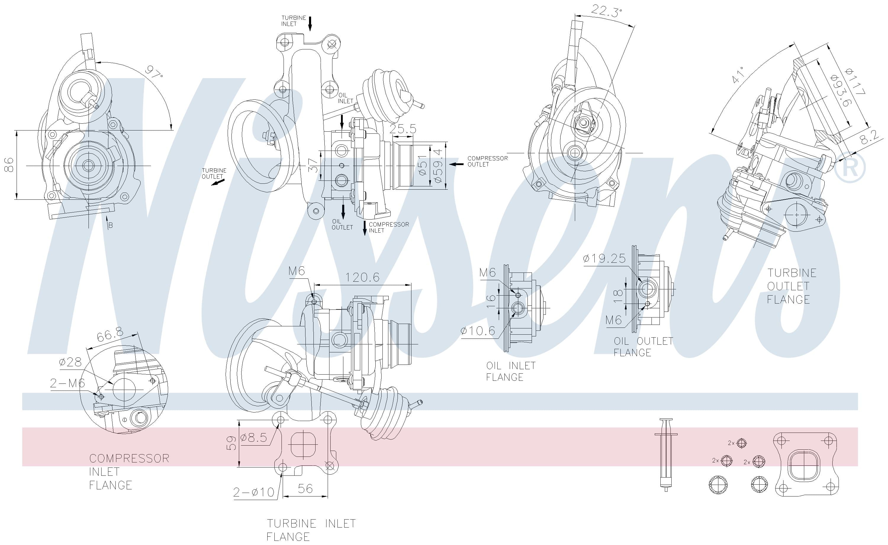 Turboaggregat nytillverkat, Ford från Galwin