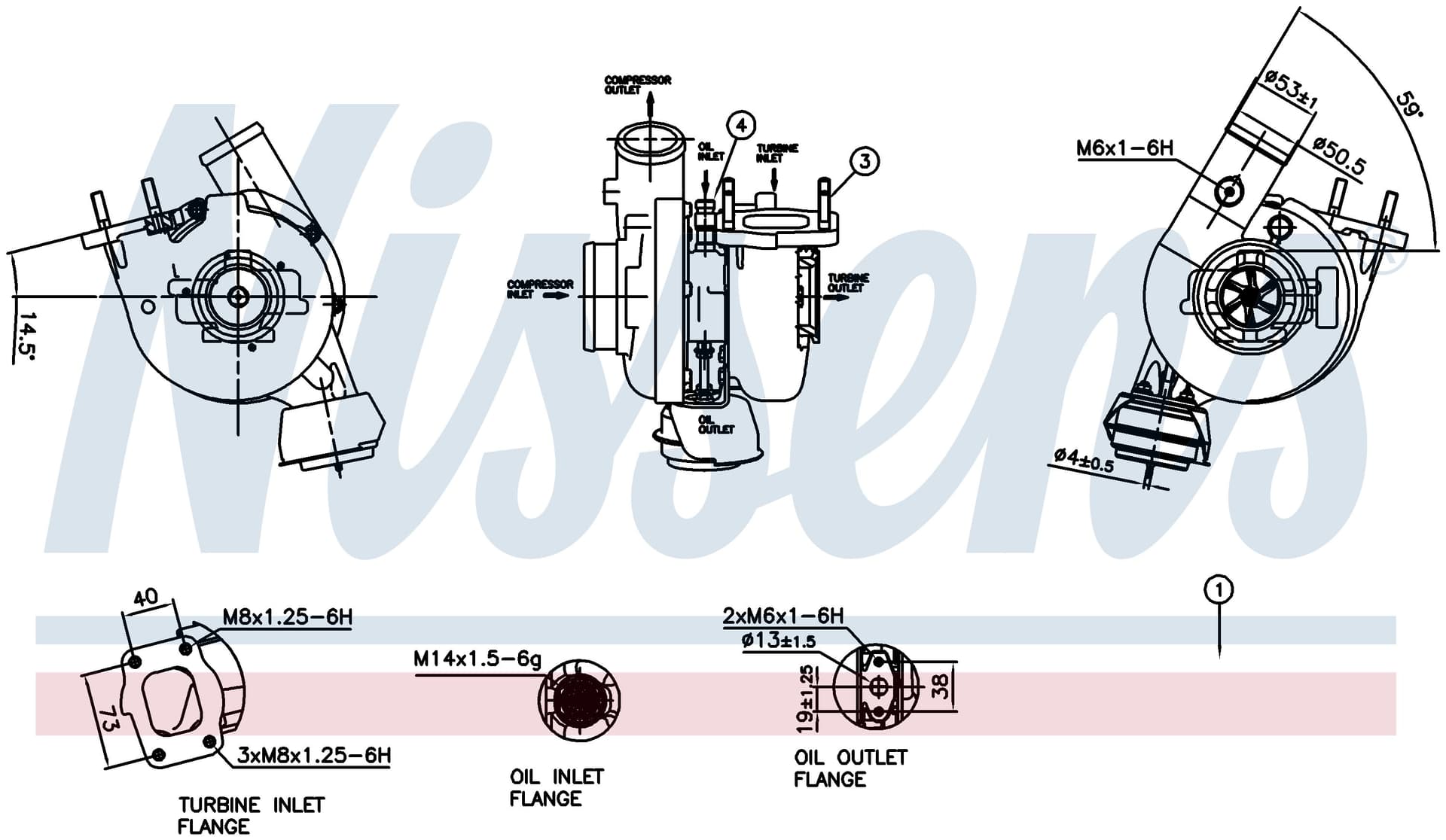 Turboaggregat, nytillverkat, Iveco