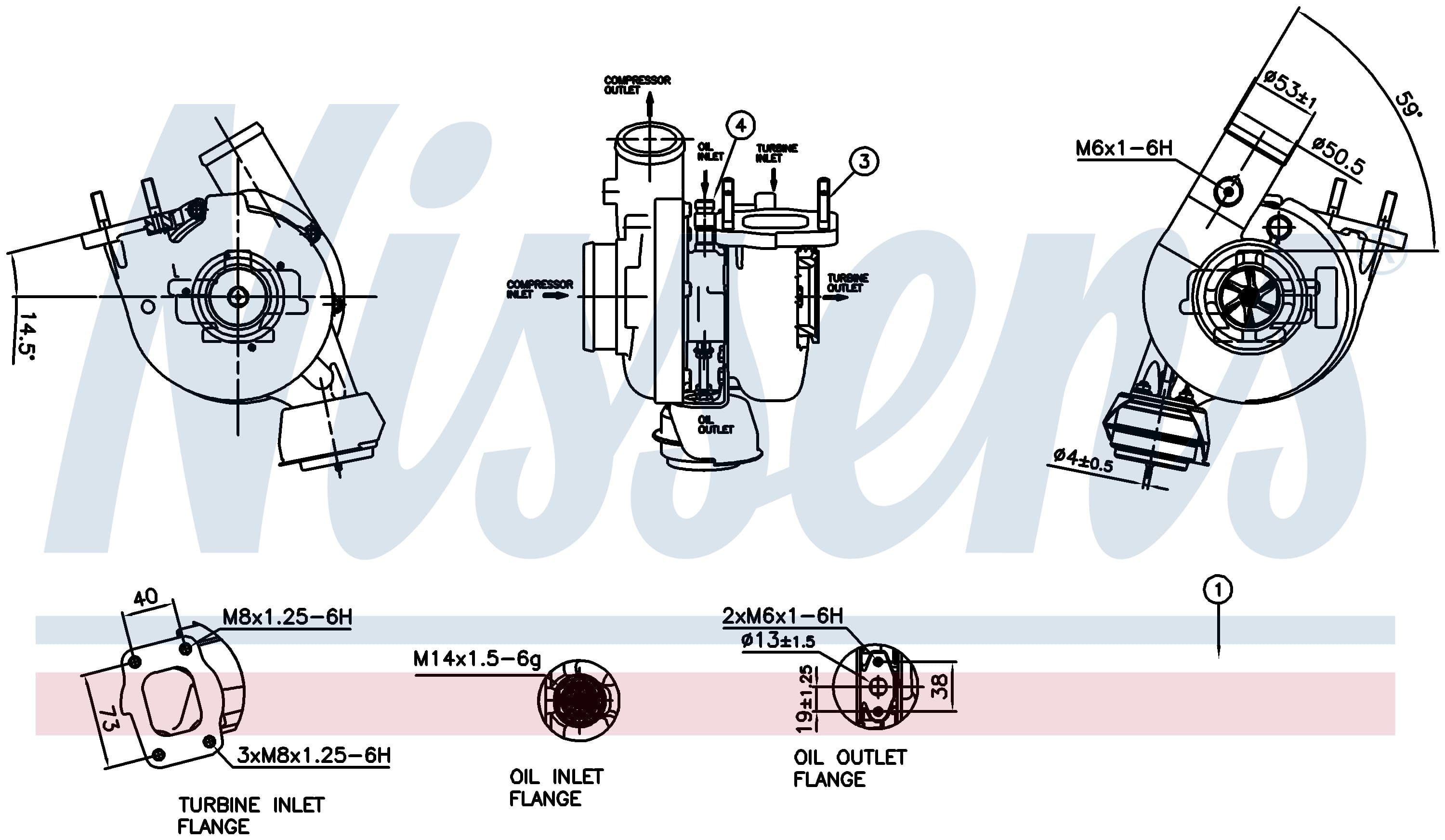 Turboaggregat, nytillverkat, Iveco