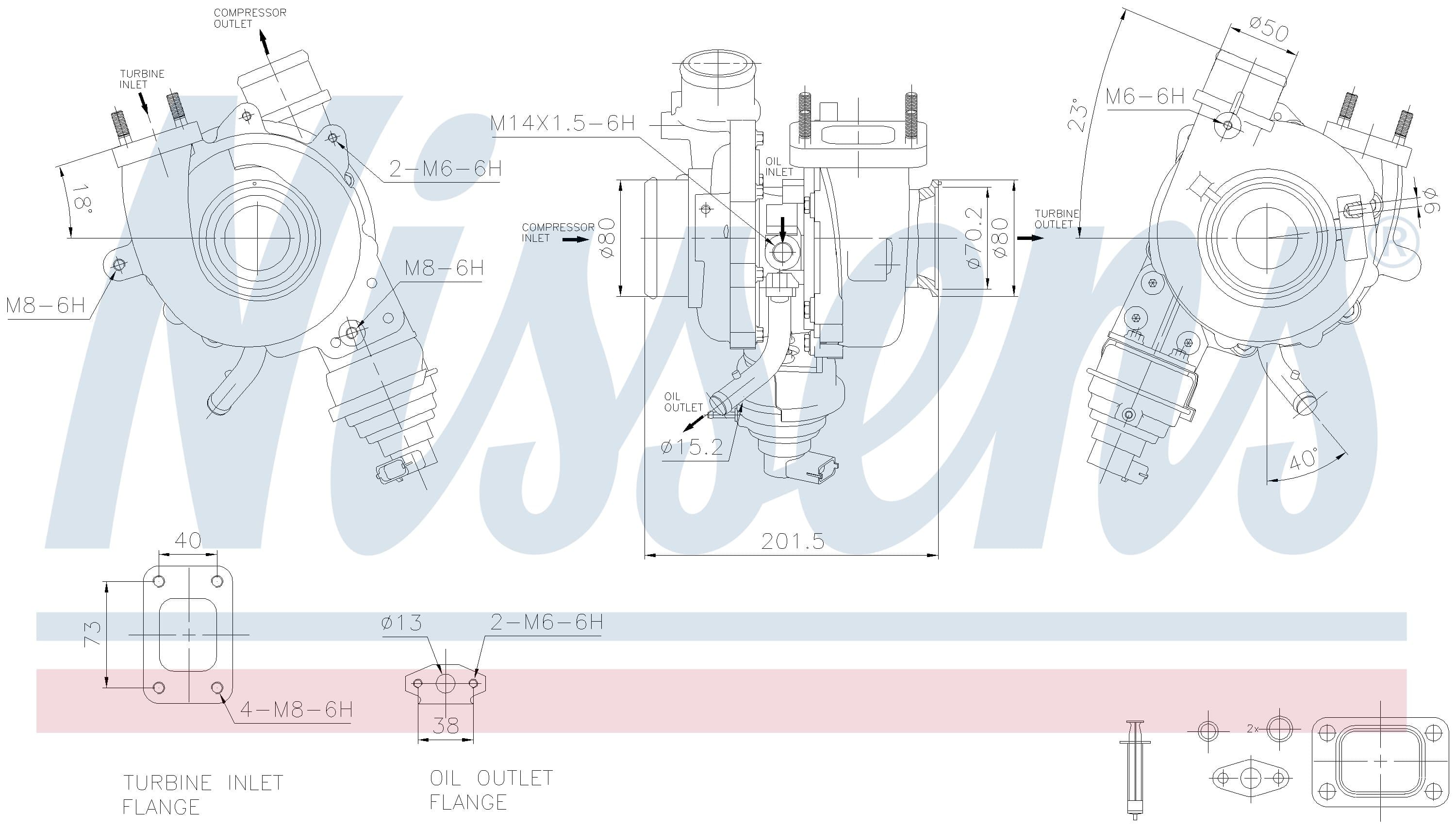 Turboaggregat nytillverkat, Iveco
