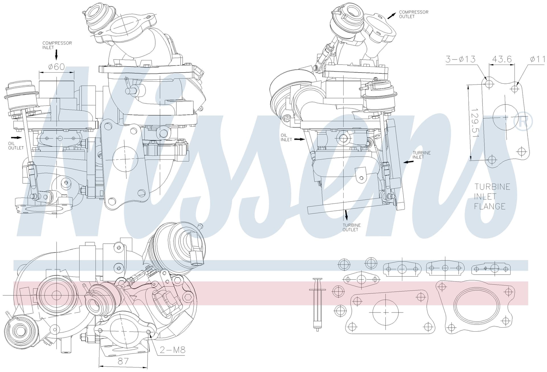 Turboaggregat nytillverkat, Mazda
