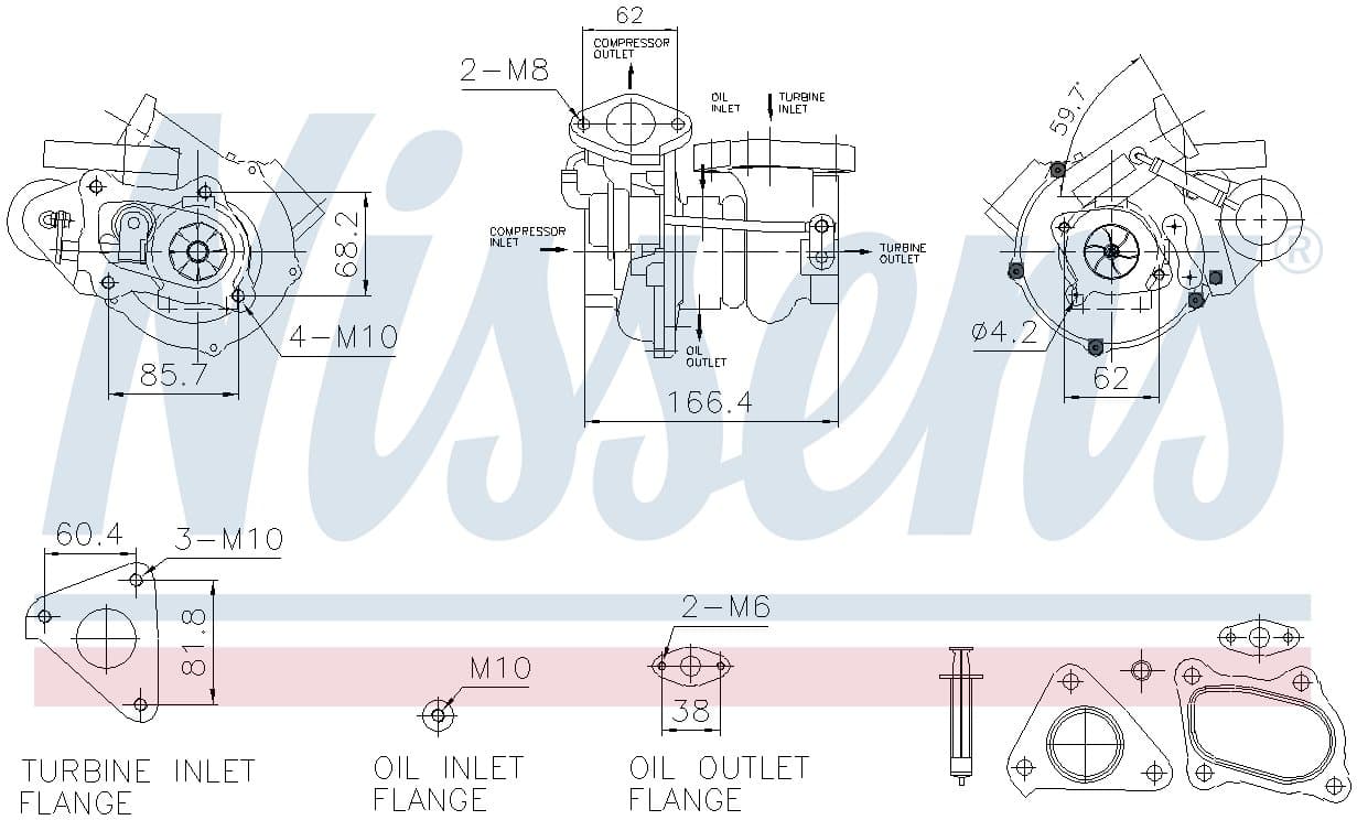 Turboaggregat nytillverkat, Nissan från Galwin