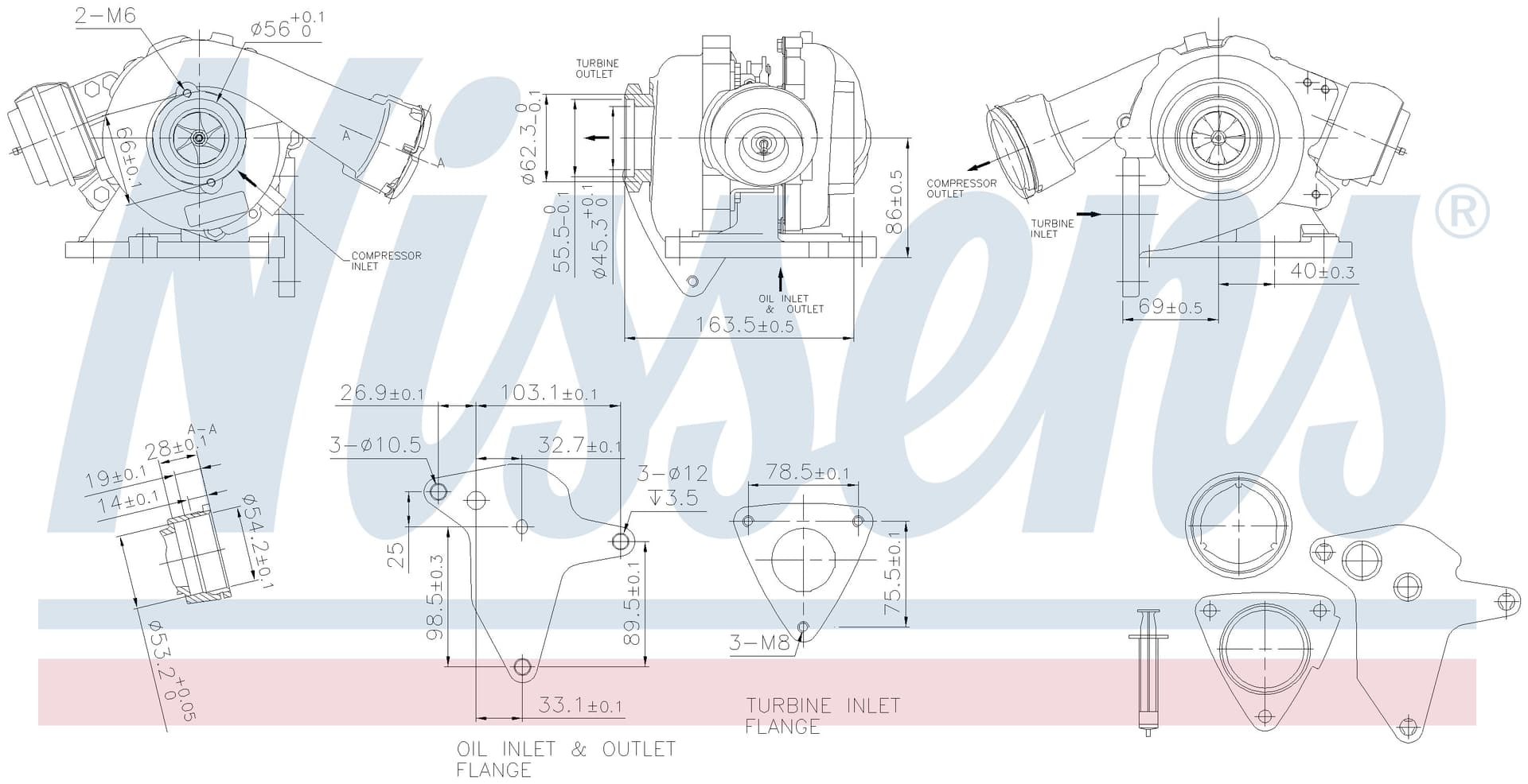 Turboaggregat, nytillverkat, VW