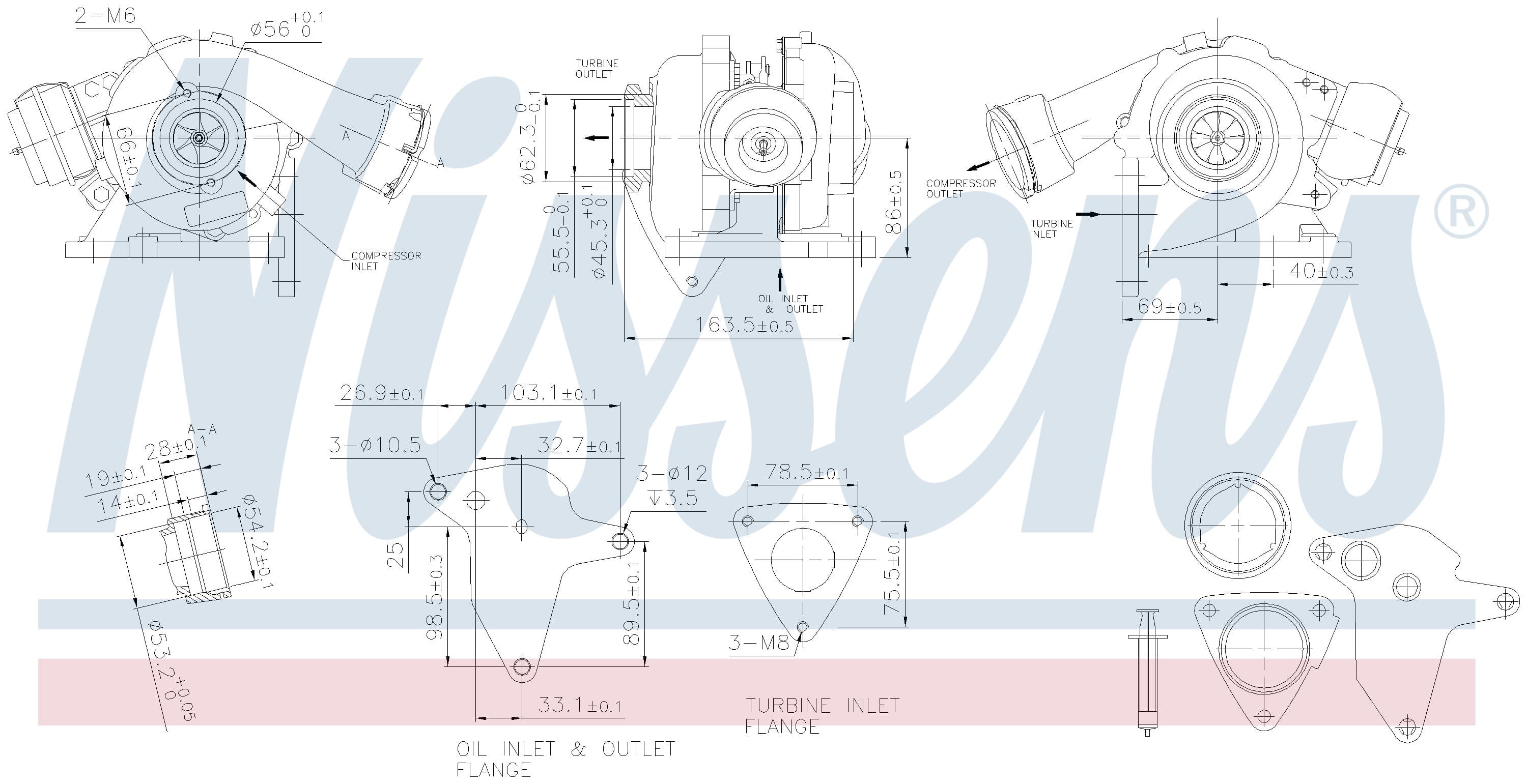 Turboaggregat, nytillverkat, VW från Galwin