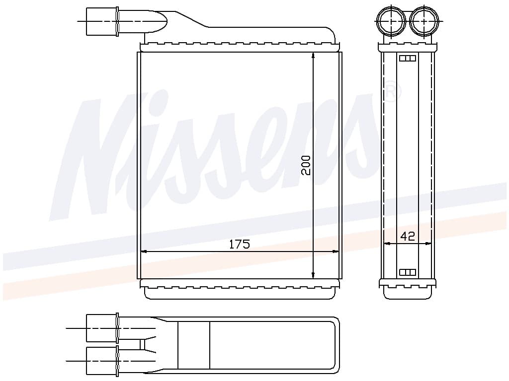 Vämepaket Alfa 33 II 1,3S/1,5TI/E/1,7I 16V/1,8TDI 01/90-04/95 från Galwin