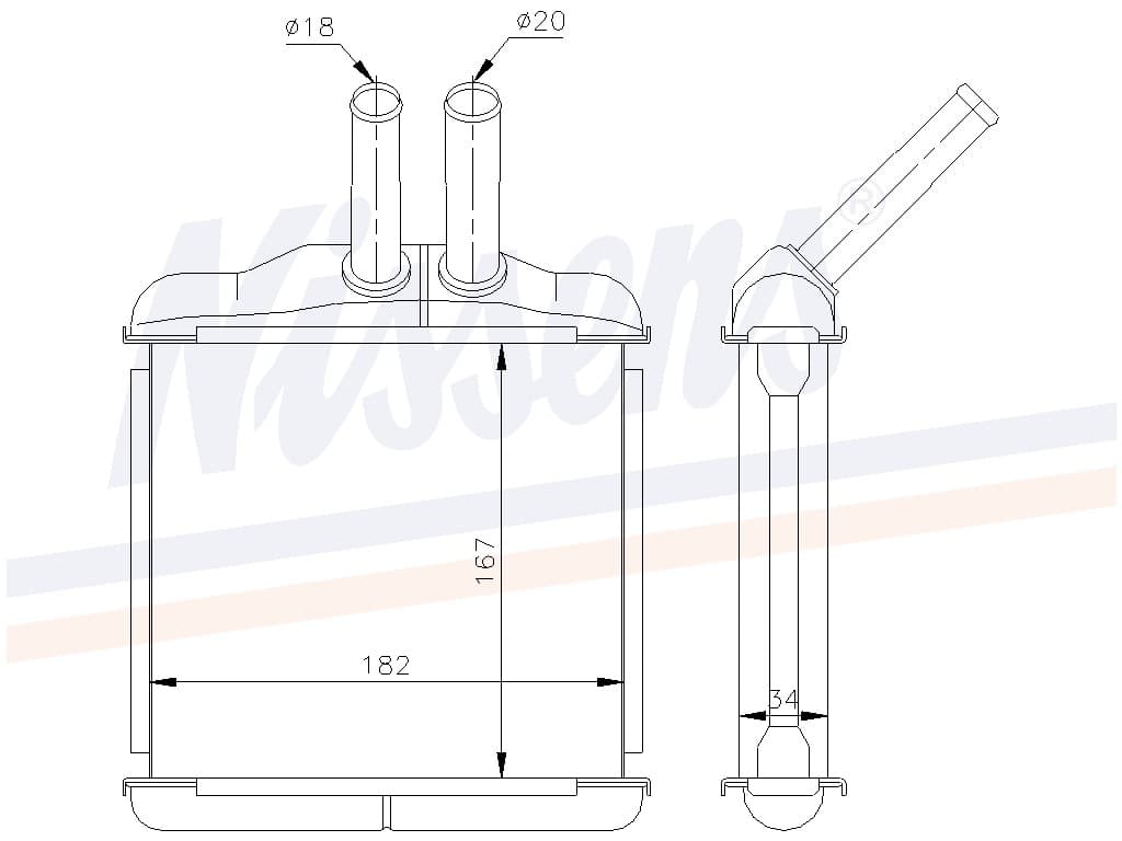 Vämepaket Daewoo Leganza alla mod. m/u ac 09/97- från Galwin