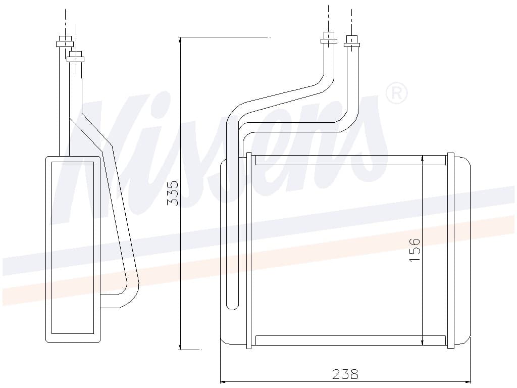 Vämepaket Ford Cougar 2,5 EFI V6 24V 08/98-
