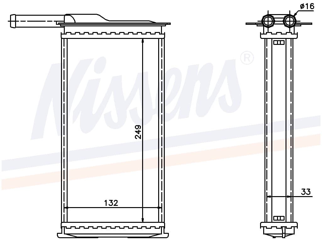 Vämepaket Ford Escort/Sierra från Galwin