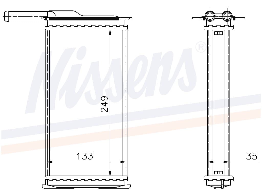 Vämepaket Ford Escort/Sierra från Galwin