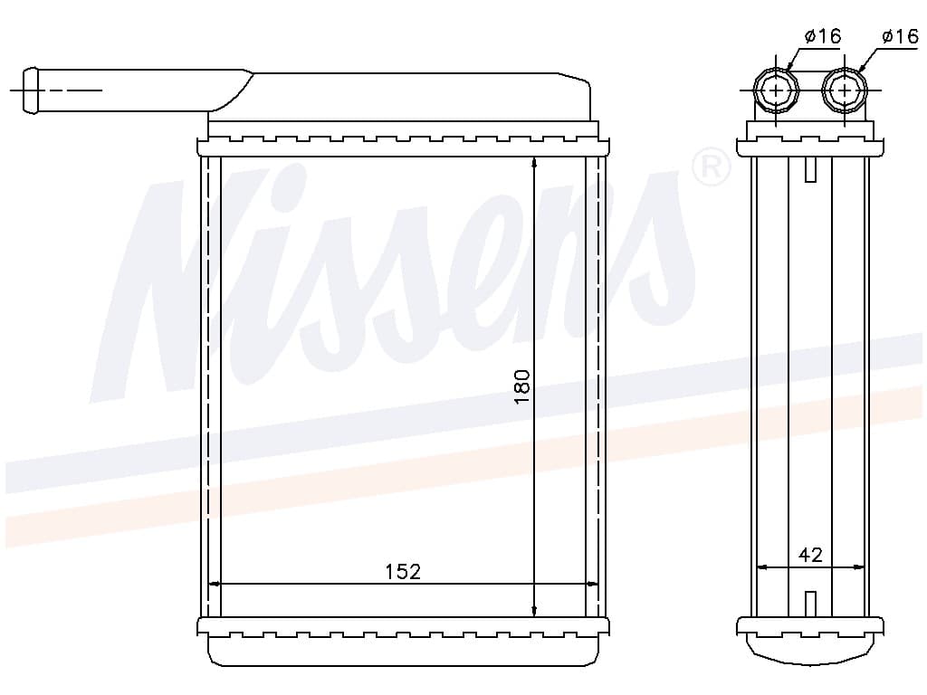 Vämepaket Ford Fiesta II alla mod. 08/83-01/89