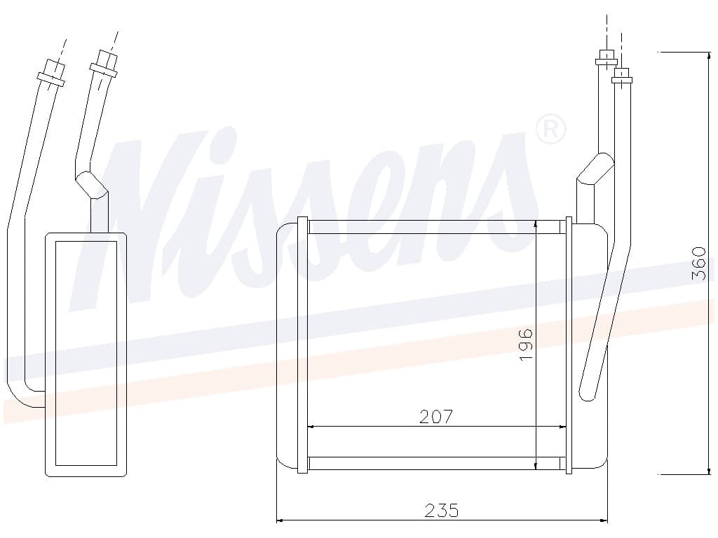 Vämepaket Ford Focus alla mod. m/u ac 08/98-
