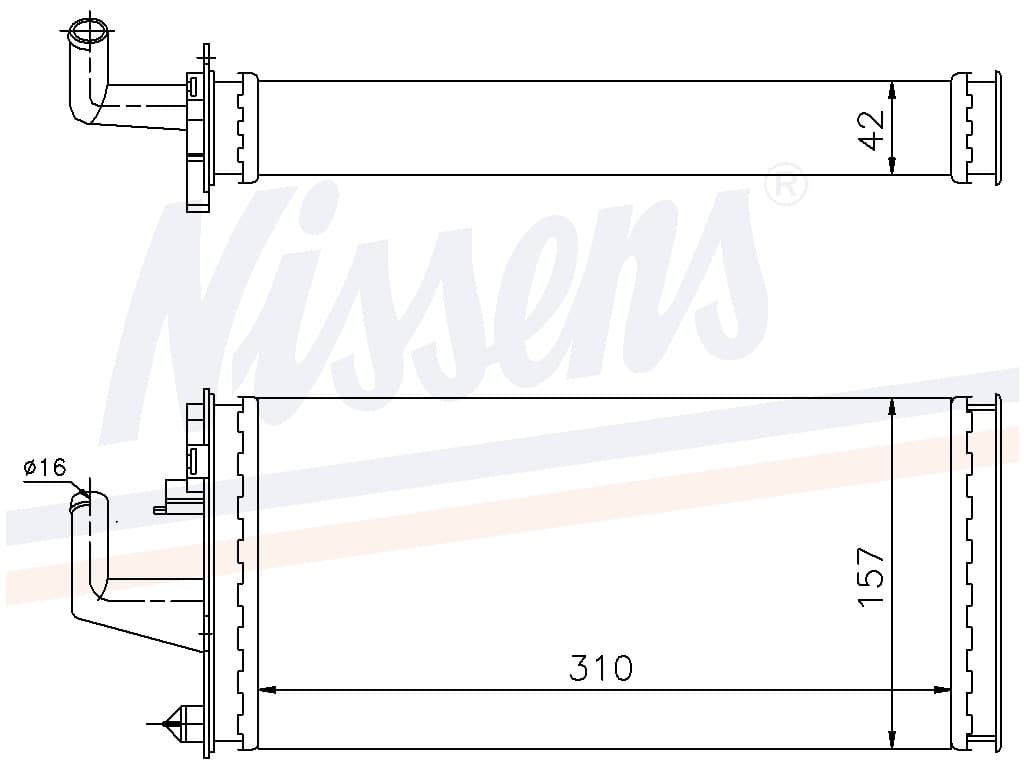 Vämepaket Iveco Daily II /T/TD 09/89- från Galwin